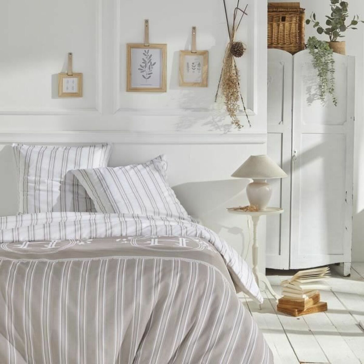 Parure de couette TODAY Berenice Beige 240 x 260 cm